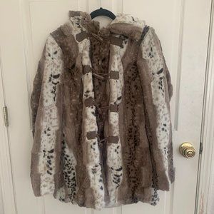 Faux Fur Women's Coat